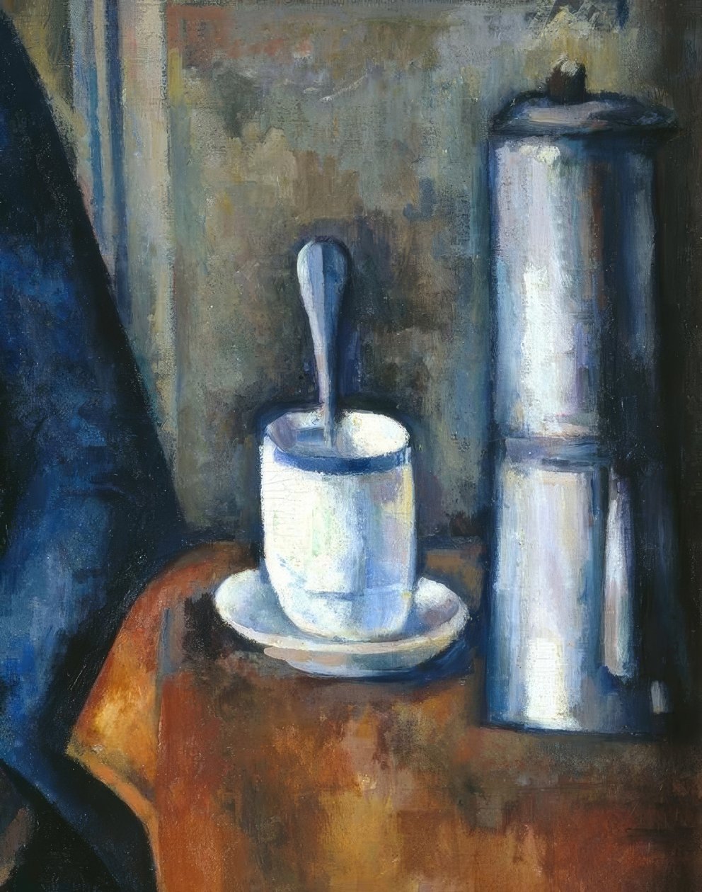 La femme à la cafetière tekijältä Paul Cézanne
