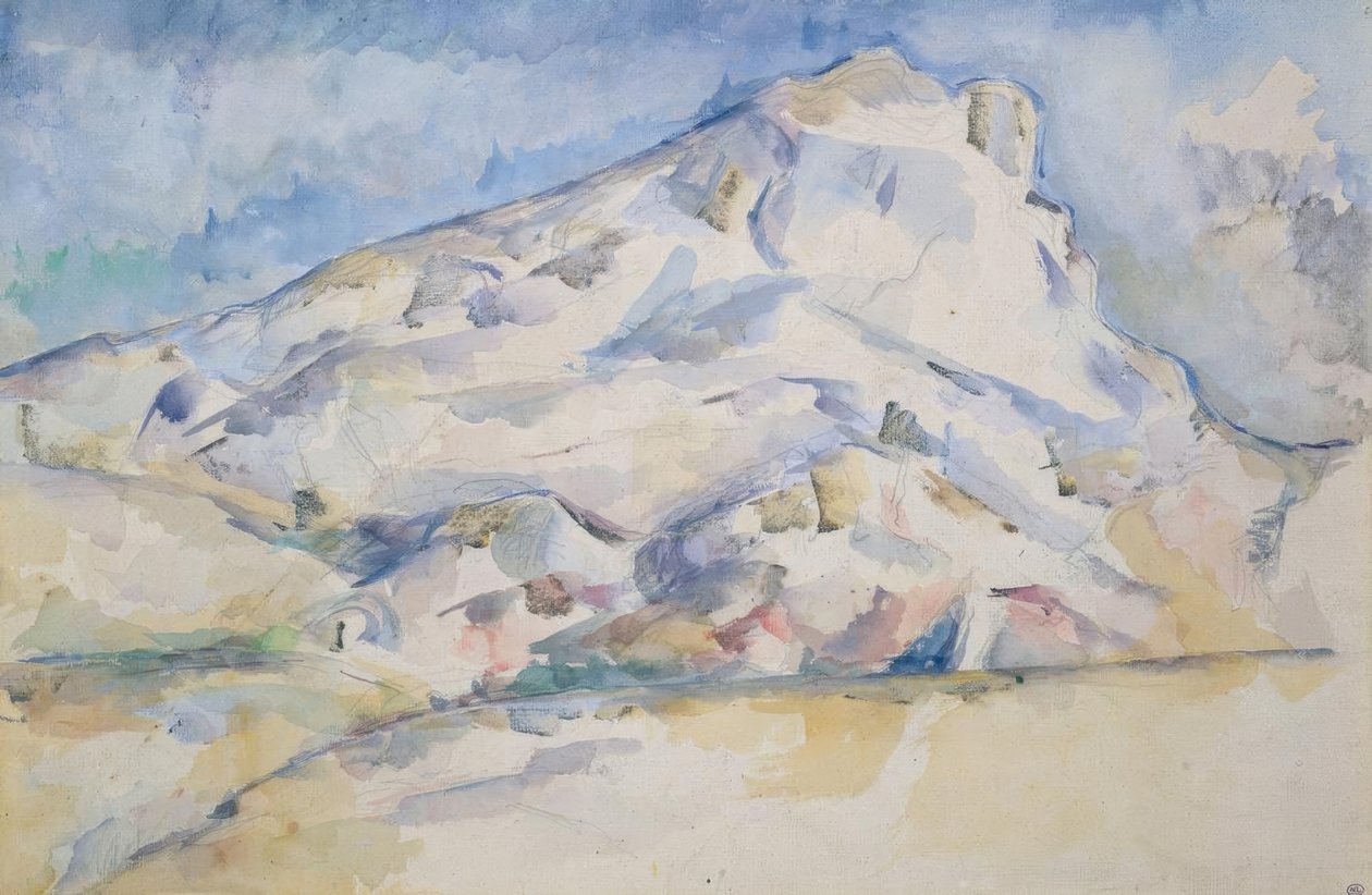 Montagne Sainte Victoire tekijältä Paul Cézanne