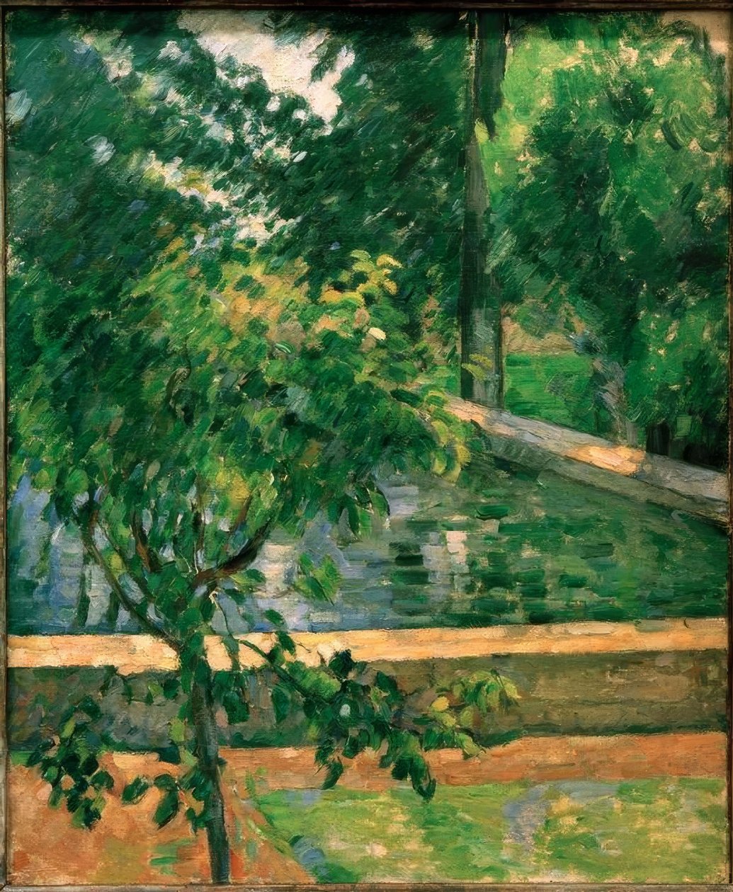 Le Bassin du Jas de Bouffan tekijältä Paul Cézanne