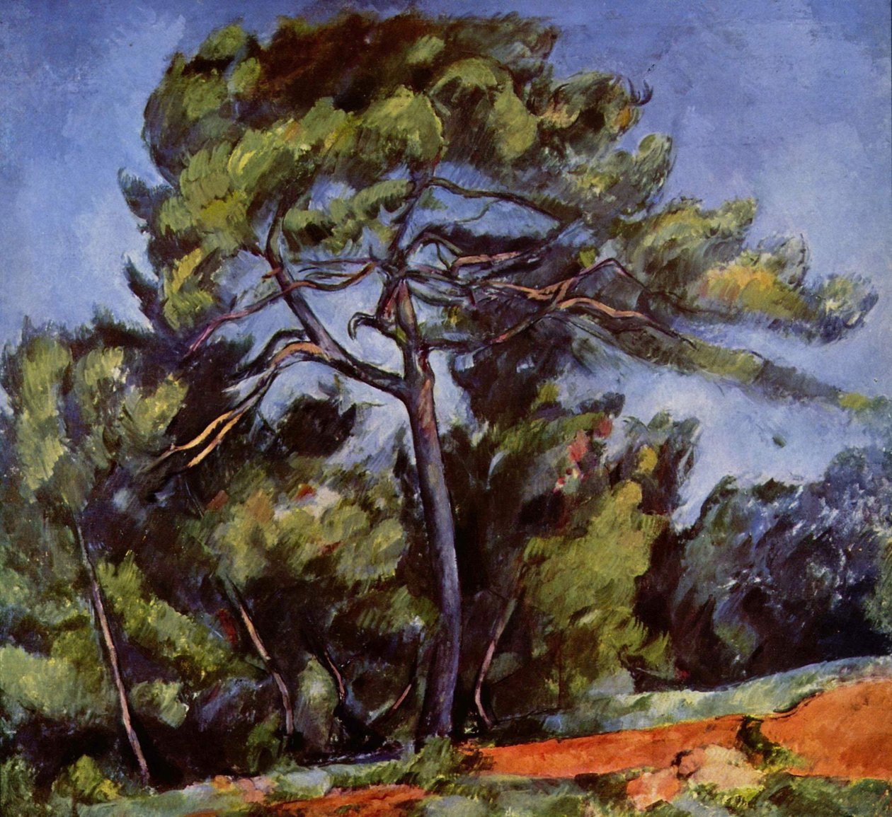 Le Grand Pin tekijältä Paul Cézanne