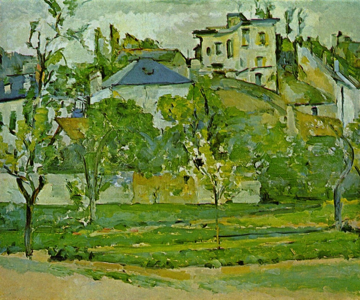 Le Jardin de Maubuisson, Pontoise tekijältä Paul Cézanne