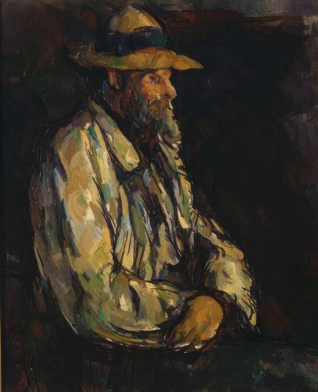 Le Jardinier Vallier tekijältä Paul Cézanne