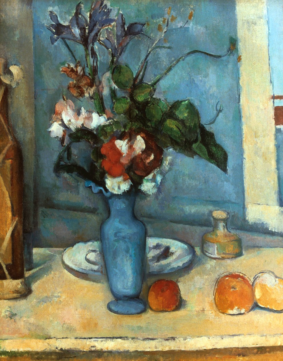 Sininen maljakko, 1889-1890 tekijältä Paul Cézanne