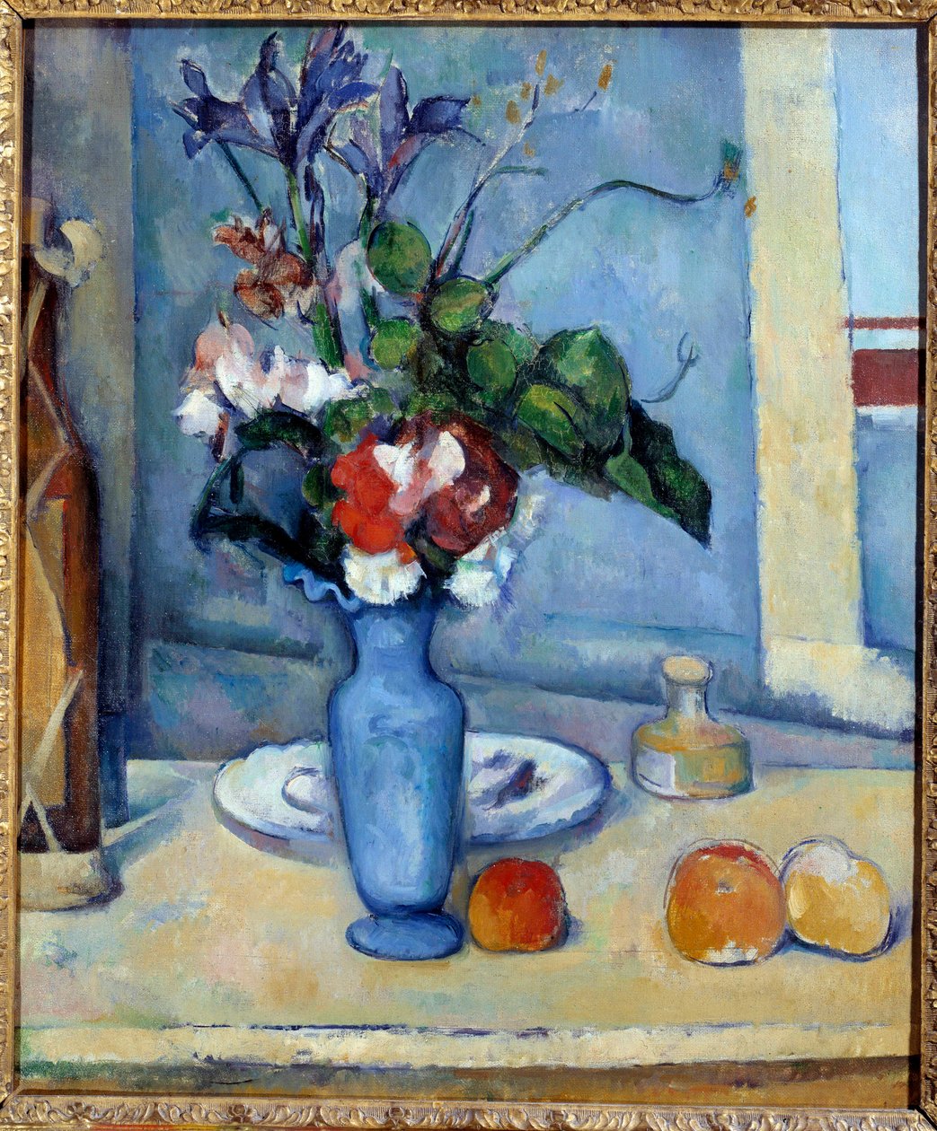 Le vase bleu Paul Cezannen (1839-1906) maalaus 1885 Dim. 0,61x0,5 m Pariisi, musee d
