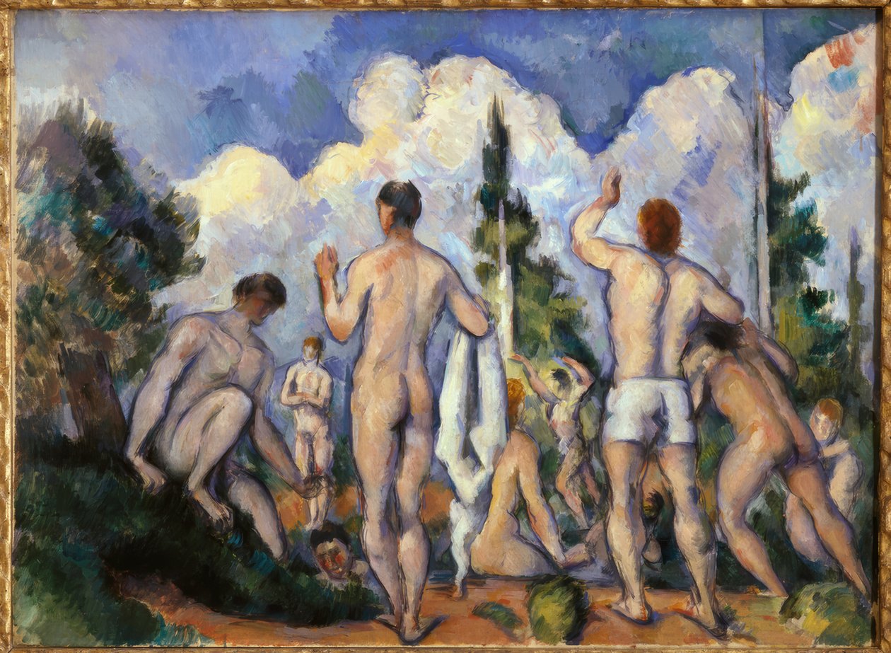 Les Baigneurs tekijältä Paul Cézanne