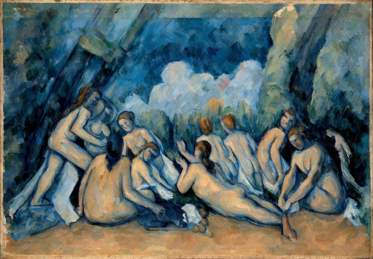 Suuret uimarit tekijältä Paul Cézanne
