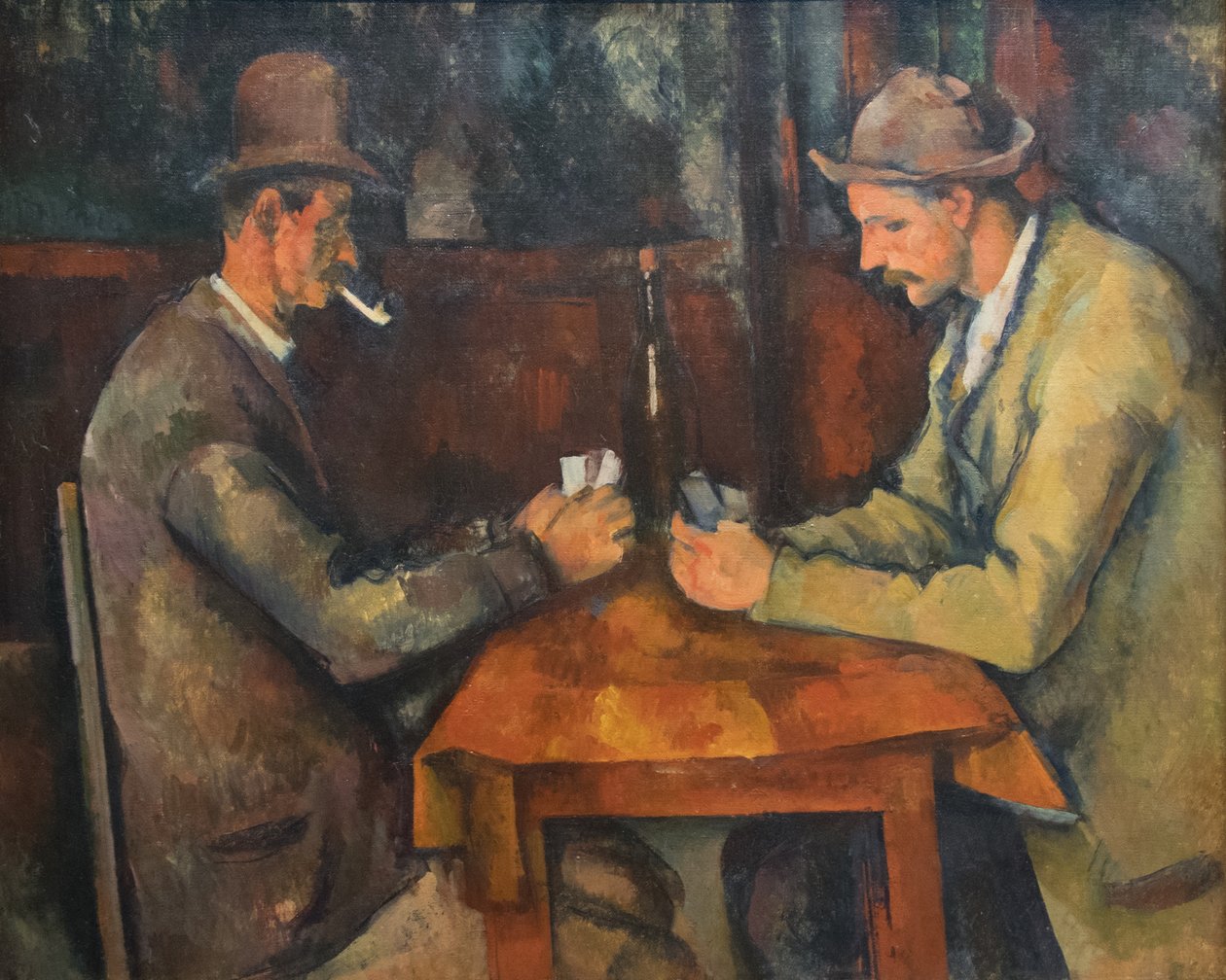 Kortinpelaajat tekijältä Paul Cézanne