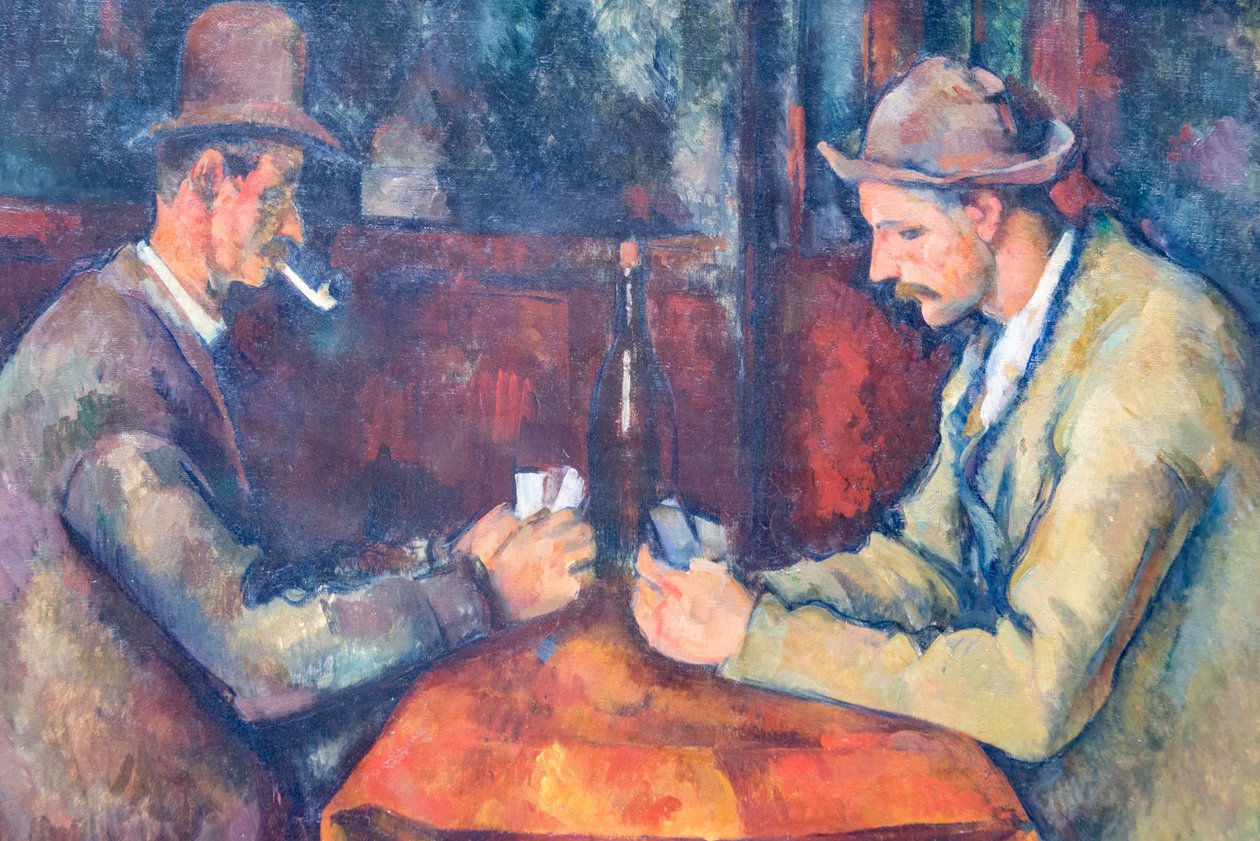 Kortinpelaajat, Cézanne, Musée d