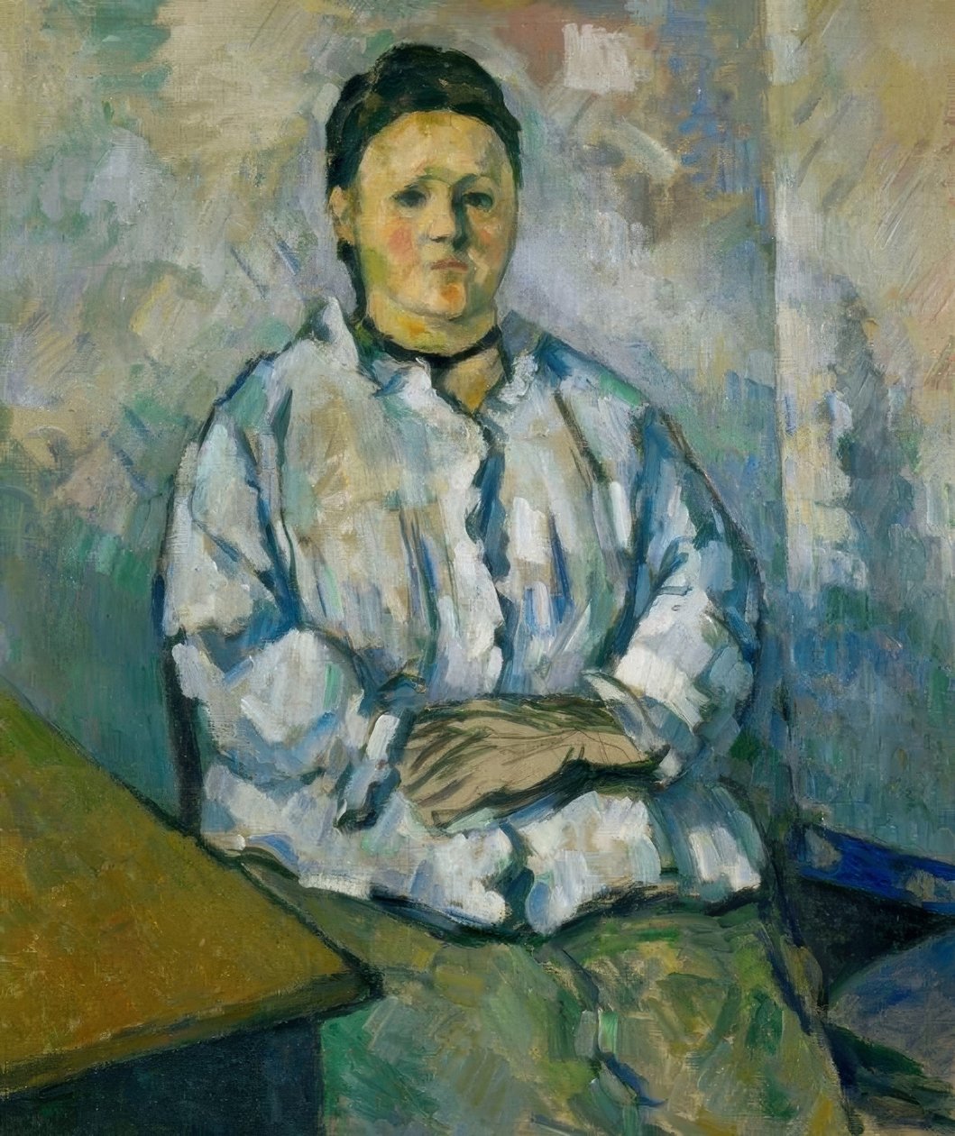 Madame Cézanne avustaa tekijältä Paul Cézanne