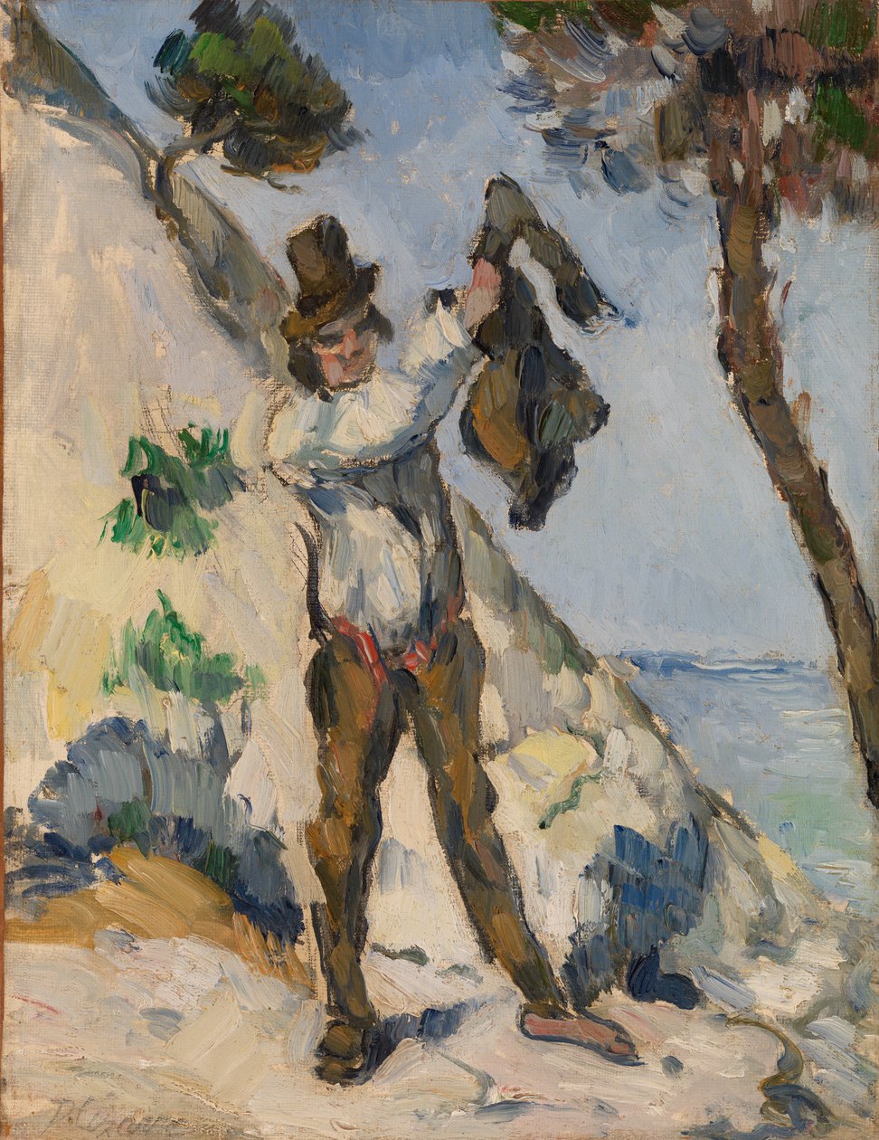 Mies takin kanssa tekijältä Paul Cézanne