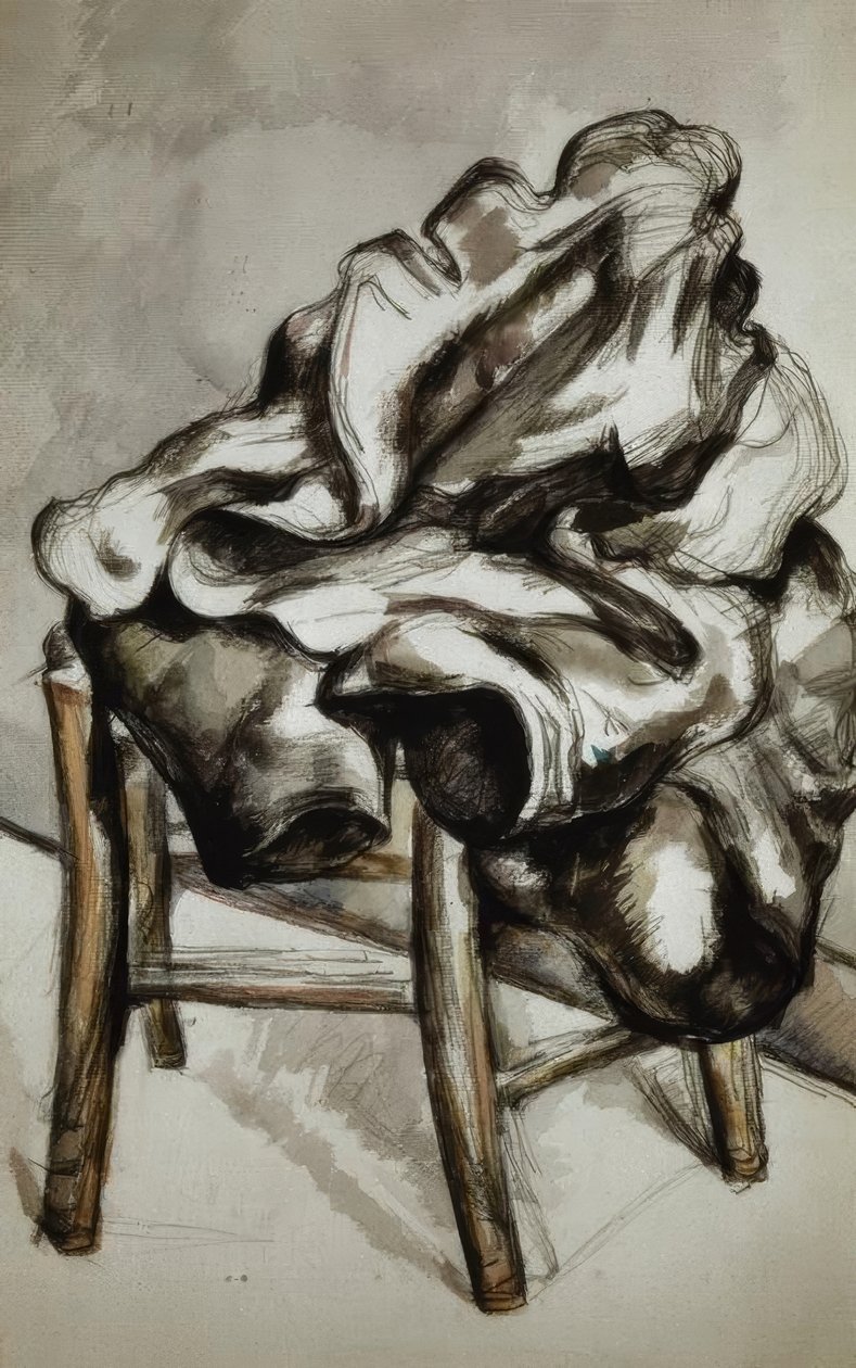 Takki tuolilla tekijältä Paul Cézanne