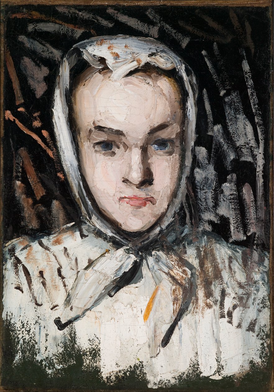 Marie Cézanne, taiteilijan sisar (recto), taiteilijan äiti (verso) tekijältä Paul Cézanne