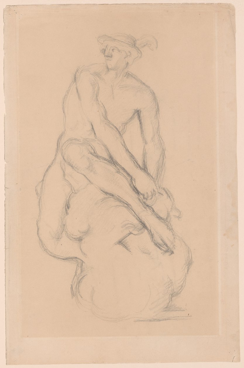 Merkurius (Pigallen jälkeen) tekijältä Paul Cézanne