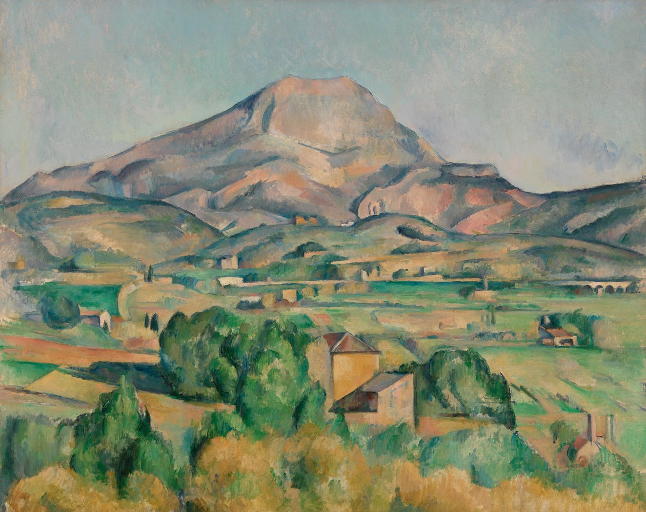 Mont Sainte-Victoire (Sainte-Victoire-vuori) tekijältä Paul Cézanne