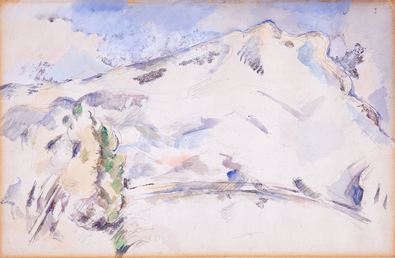 Mont Sainte-Victoire (Sainte-Victoire-vuori) tekijältä Paul Cézanne