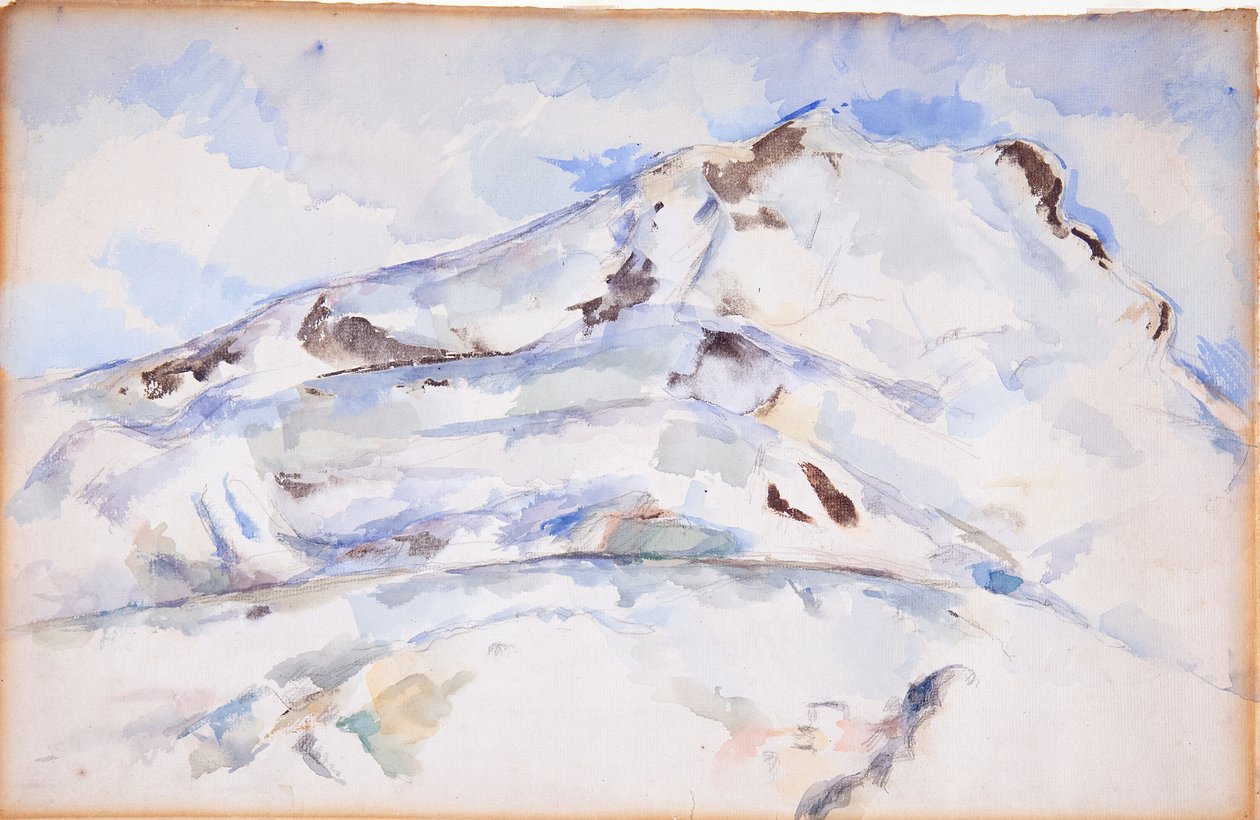 Mont Sainte-Victoire (Sainte-Victoire-vuori) tekijältä Paul Cézanne