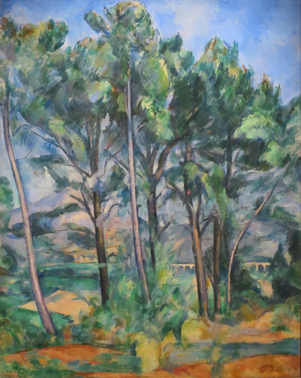 Montagne Sainte-Victoire ja Valcros-viadukti tekijältä Paul Cézanne