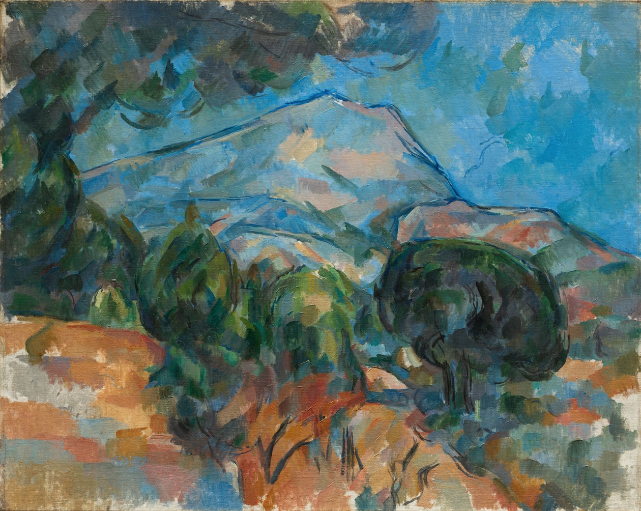 Sainte-Victoire-vuori tekijältä Paul Cézanne