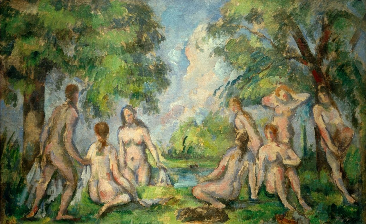 P. Cézanne, Badende tekijältä Paul Cézanne