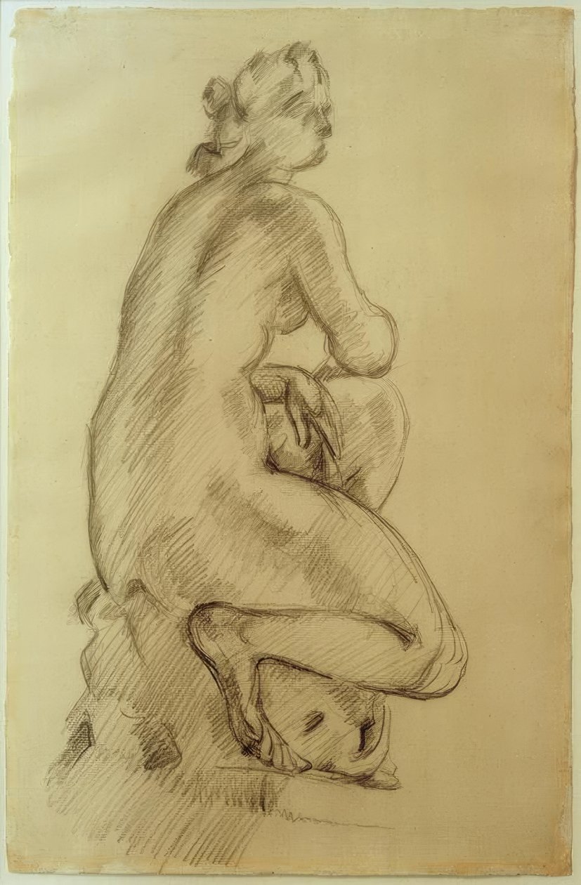 P.Cézanne, Kyyhöttävä Venus tekijältä Paul Cézanne