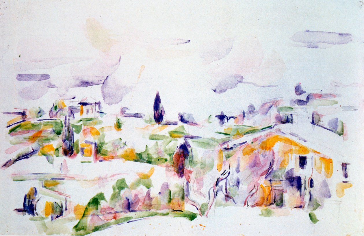 Kulku Provencen kautta, 1900-1906 tekijältä Paul Cézanne
