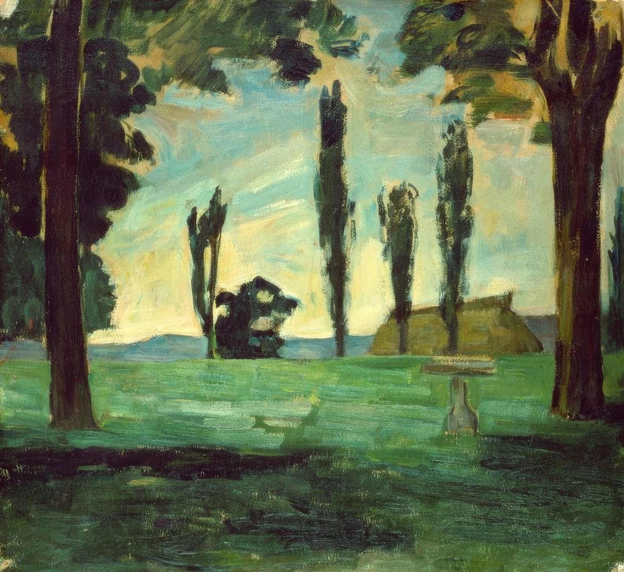 Maisema tekijältä Paul Cézanne