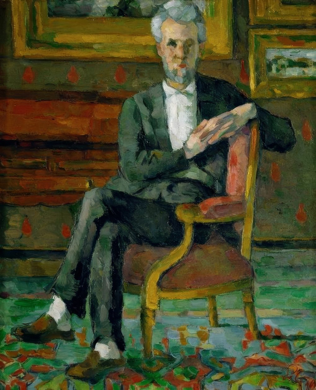 Chocquetin muotokuva tekijältä Paul Cézanne