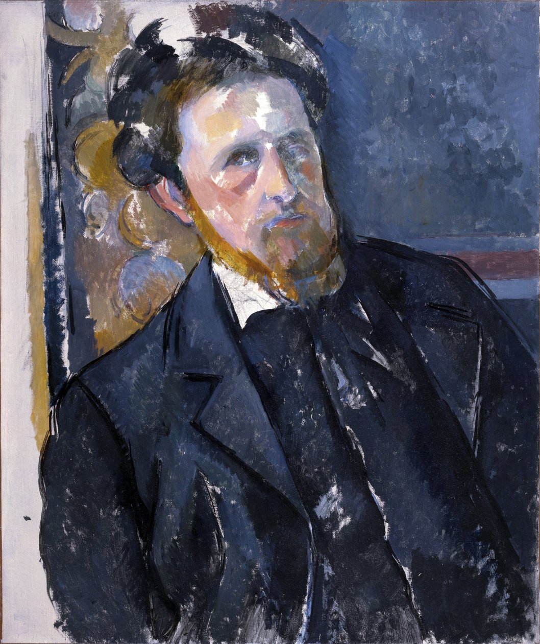 Joachim Gasquetin (1873-1921) muotokuva - Paul Cezanne (1839-1906). Öljy kankaalle, n. 1896. Kansallisgalleria, Praha tekijältä Paul Cézanne