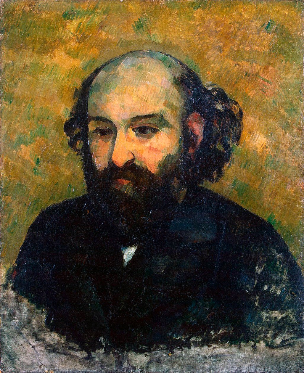 Omakuva, 1880-1881 tekijältä Paul Cézanne