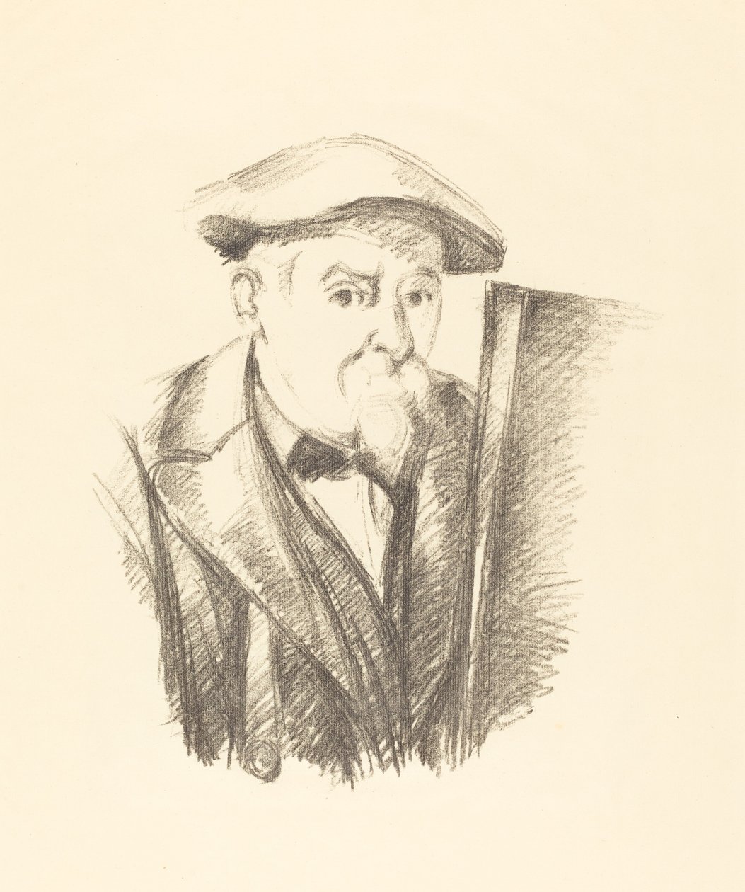 Omakuva, 1898. tekijältä Paul Cézanne