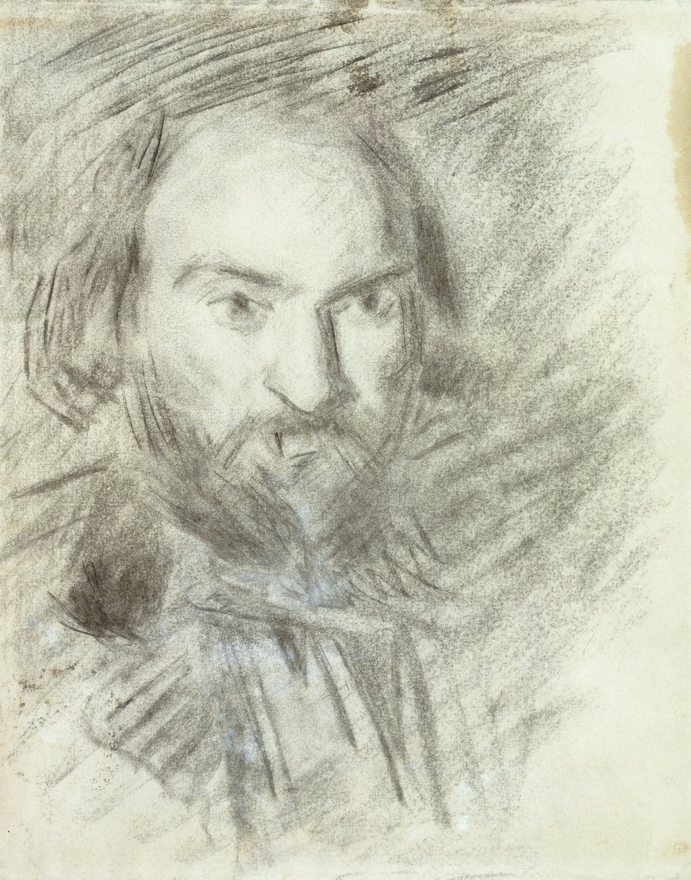 omakuva; Omakuva, n. 1874 tekijältä Paul Cézanne