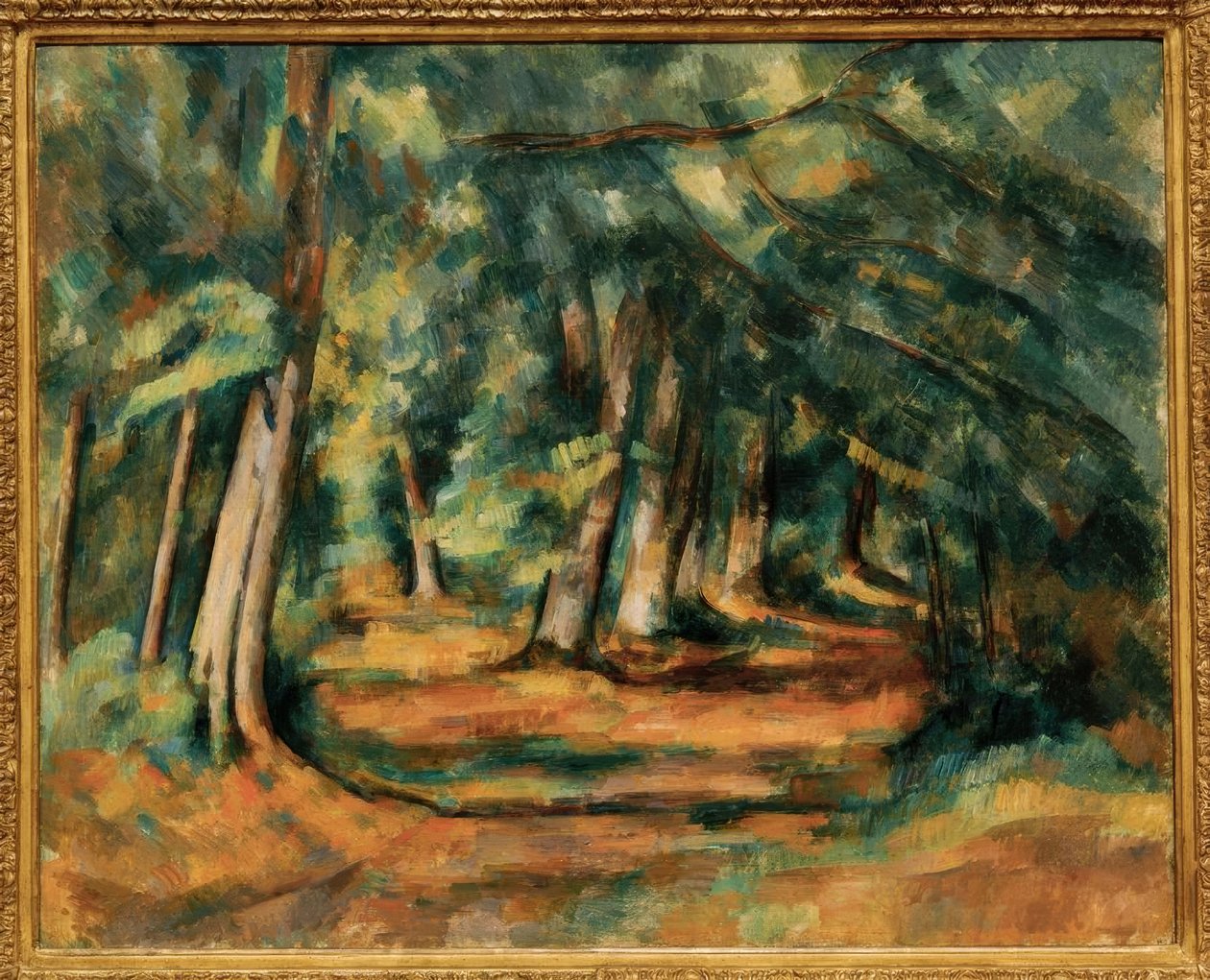 Sousbois – Fontainebleau (?) tekijältä Paul Cézanne