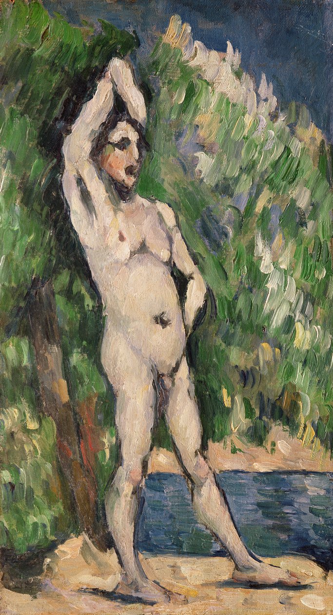 Seisova alaston tekijältä Paul Cézanne