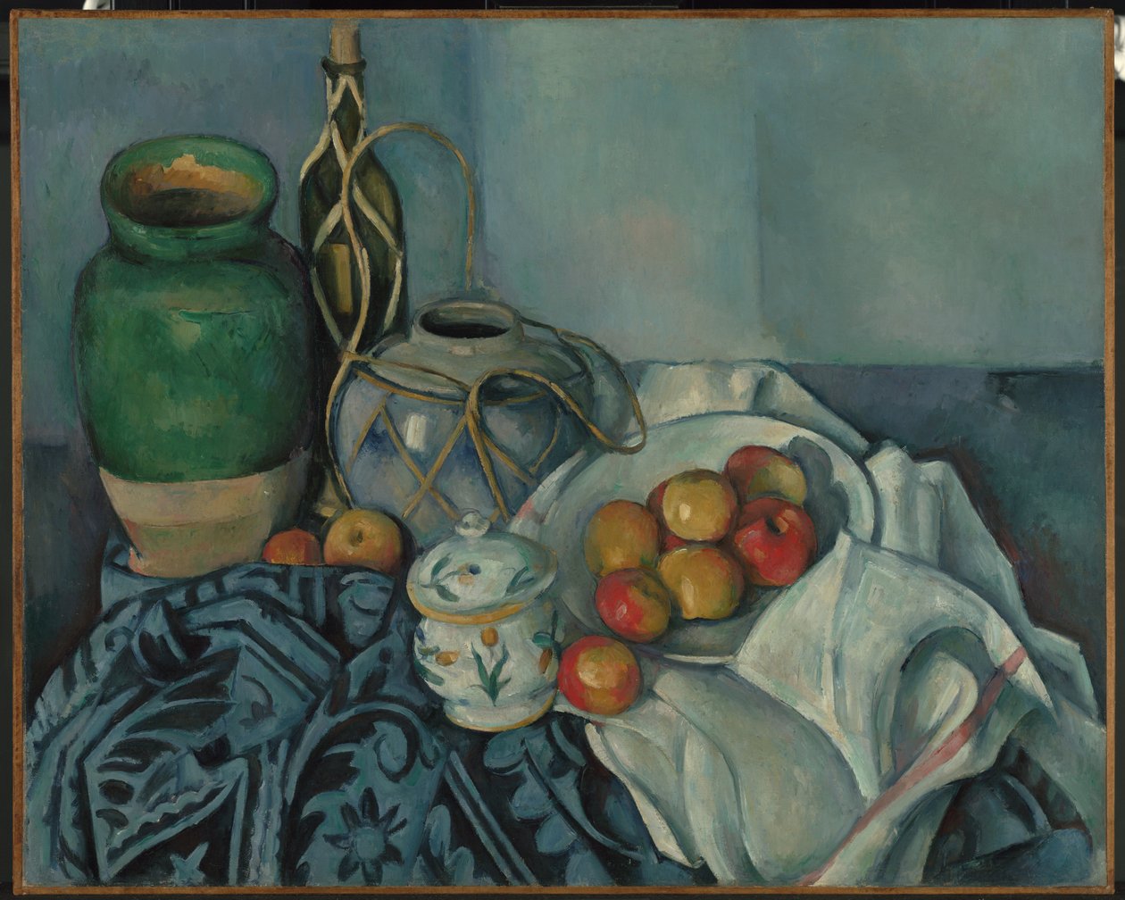 Asetelma omenoiden kanssa tekijältä Paul Cézanne
