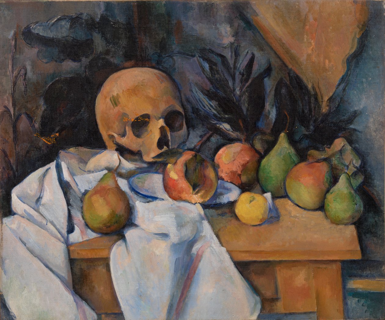 Still Life with Skull (Nature morte au câne) tekijältä Paul Cézanne