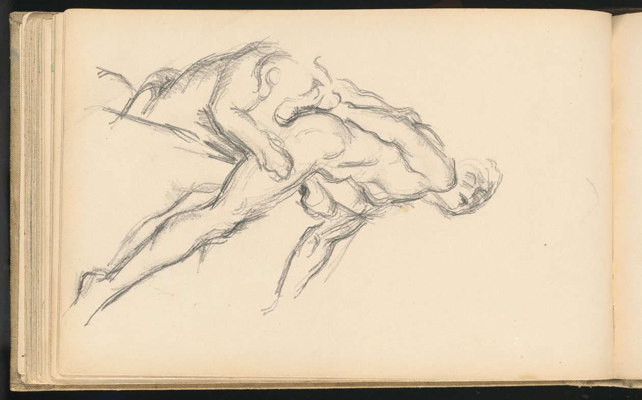 Tutkimus Pugetin "Milo of Crotonasta" tekijältä Paul Cézanne