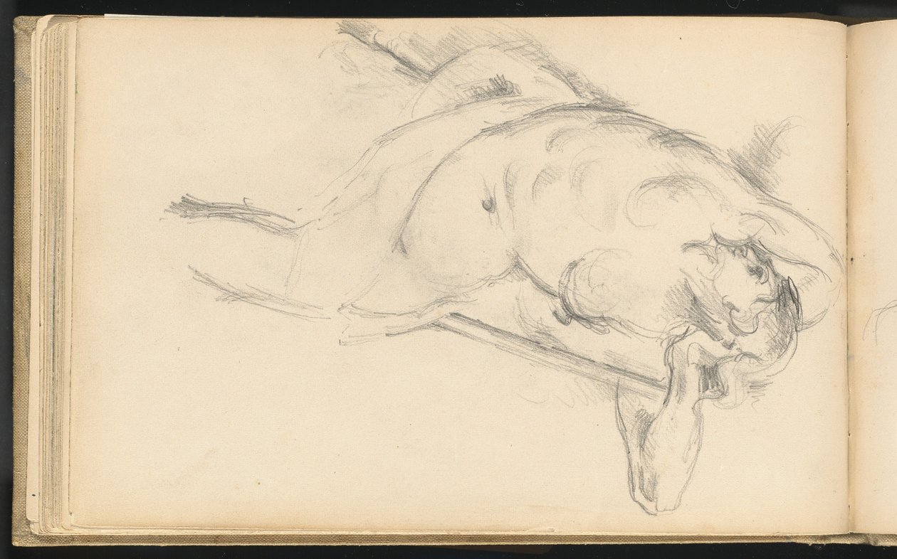 Tutkimus allegorisesta hahmosta Bellonasta Rubensin "Henri IV:n apoteoosissa" tekijältä Paul Cézanne