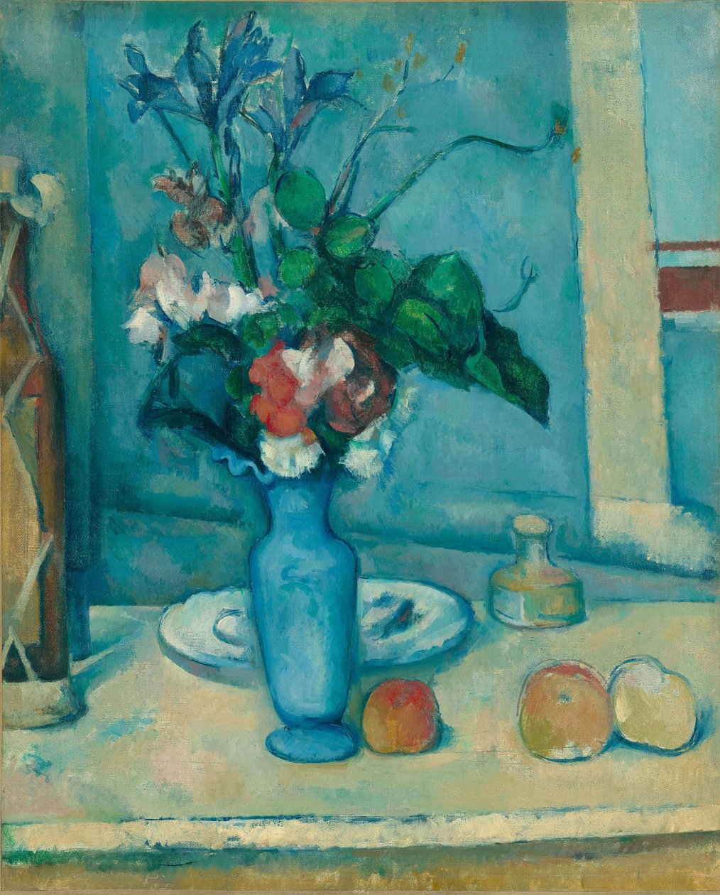 Sininen maljakko Sininen maljakko tekijältä Paul Cézanne