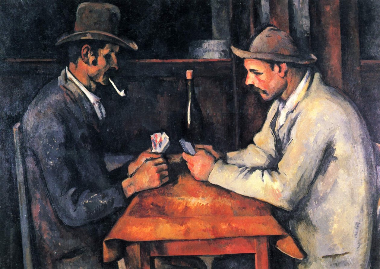 Kortinpelaajat tekijältä Paul Cézanne