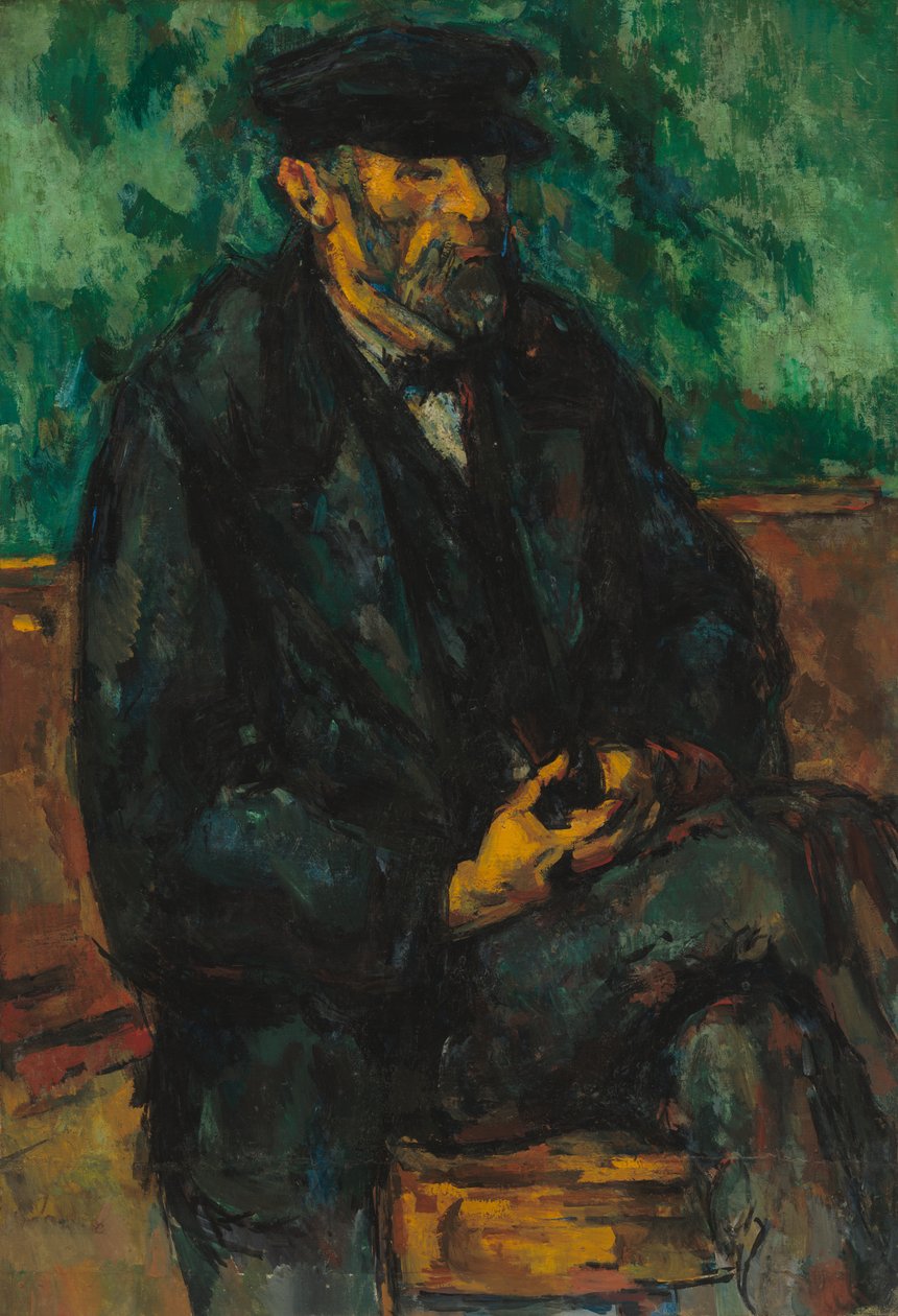 El jardiner Vallierfinnish tekijältä Paul Cézanne