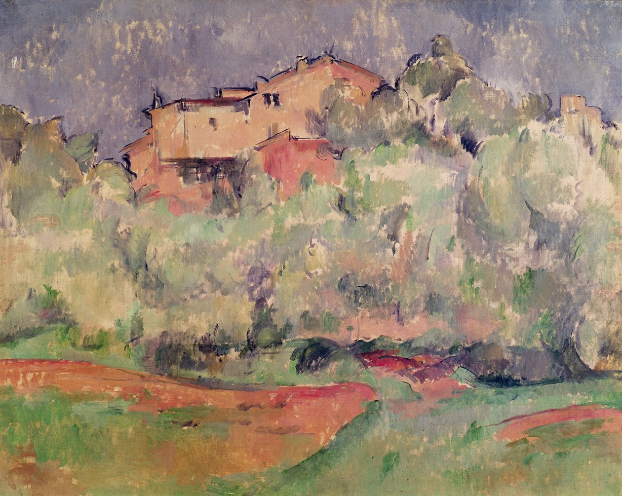 The House at Bellevue, 1888-92 tekijältä Paul Cézanne