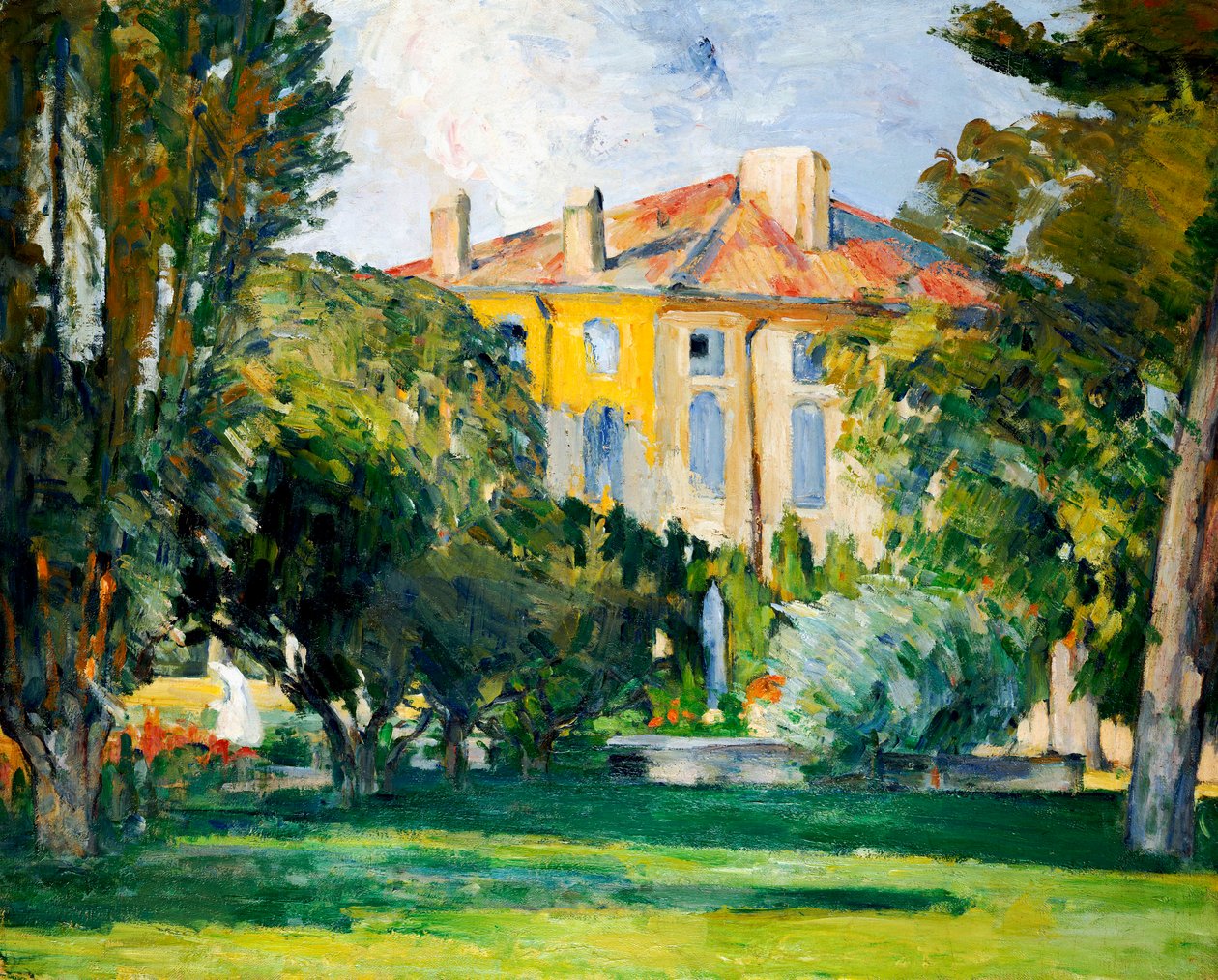 Talo Jas de Bouffanissa, 1882-85 tekijältä Paul Cézanne