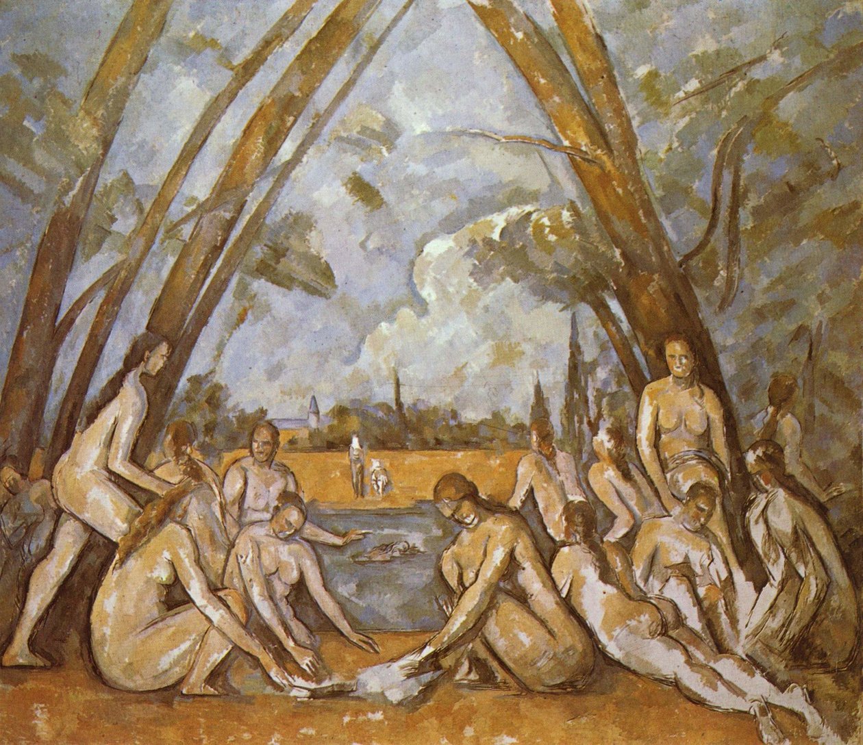 Suuret uimarit tekijältä Paul Cézanne
