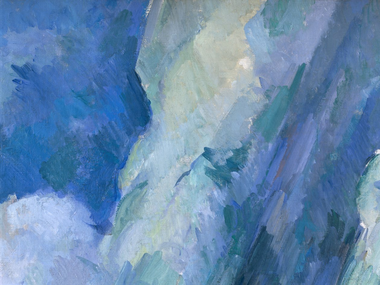 Suuret uimarit, noin 1900-06 öljy kankaalle yksityiskohta 2052:sta tekijältä Paul Cézanne