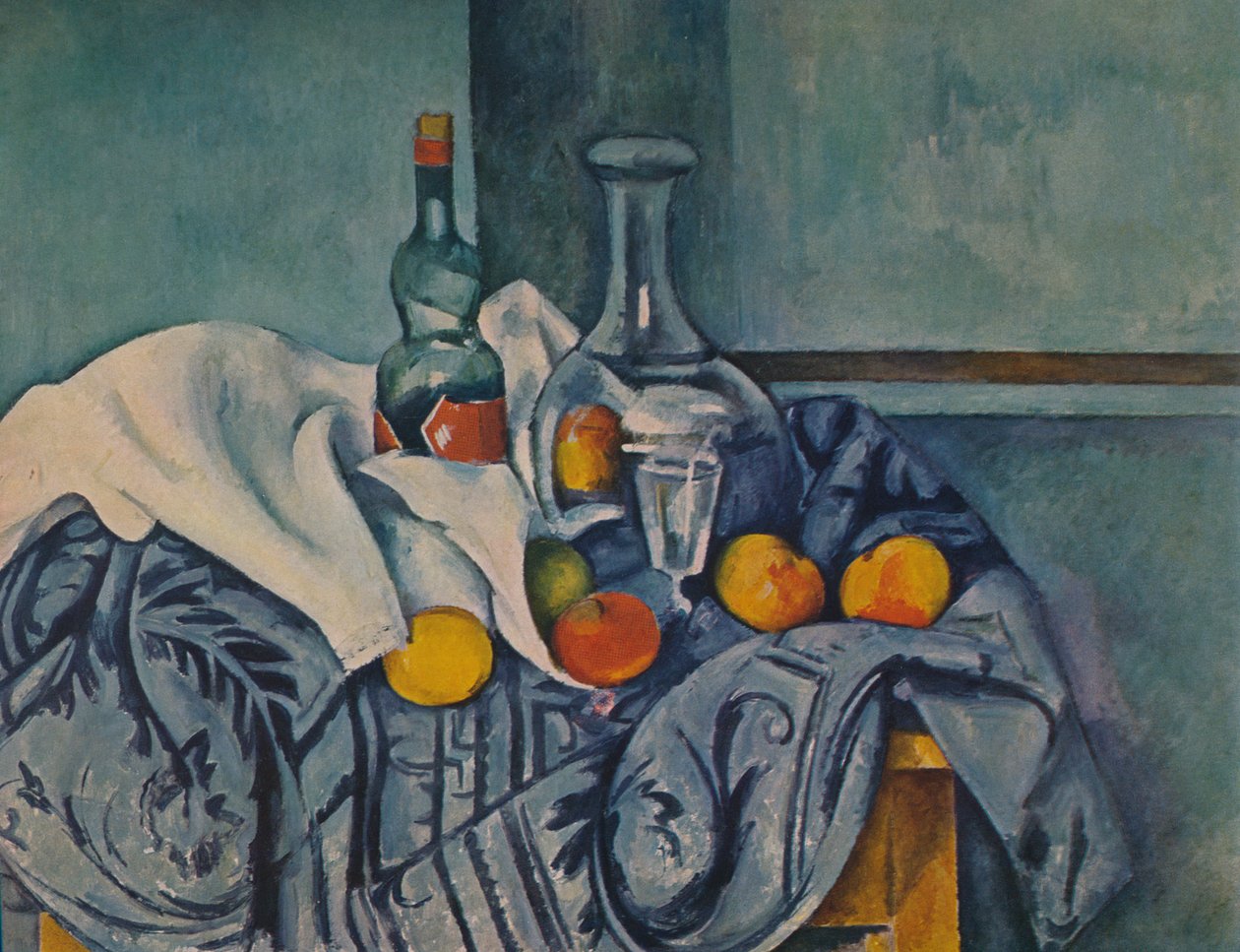 Piparminttupullo, 1893-1895 tekijältä Paul Cézanne