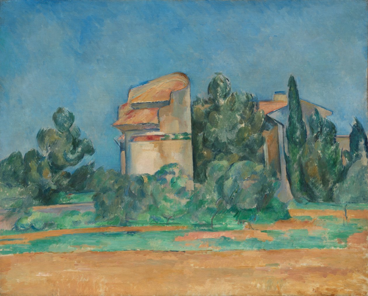 Pigeon Tower Bellevuessa tekijältä Paul Cézanne