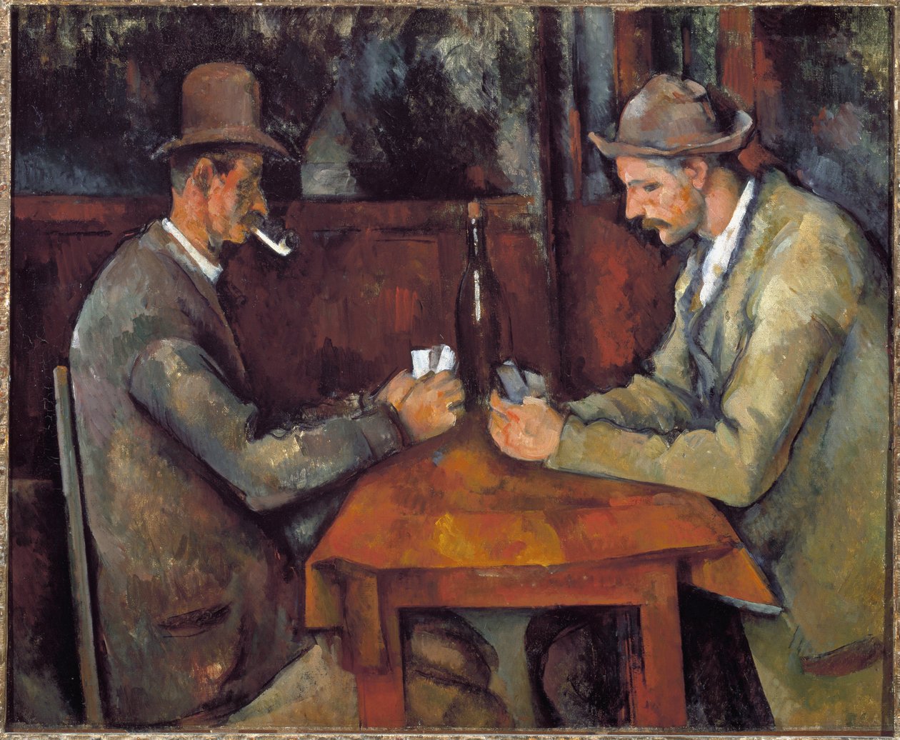 Kortinpelaajat tekijältä Paul Cézanne