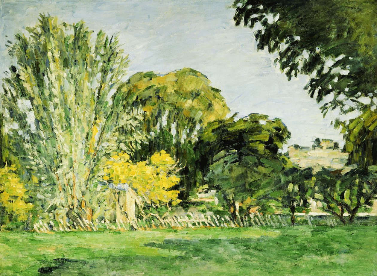 Puut Jas de Bouffanissa tekijältä Paul Cézanne