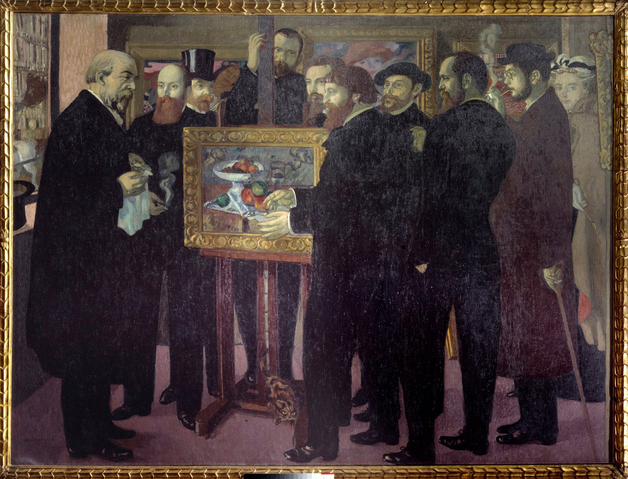 Kunnianosoitus Cezannelle tekijältä Paul Cézanne