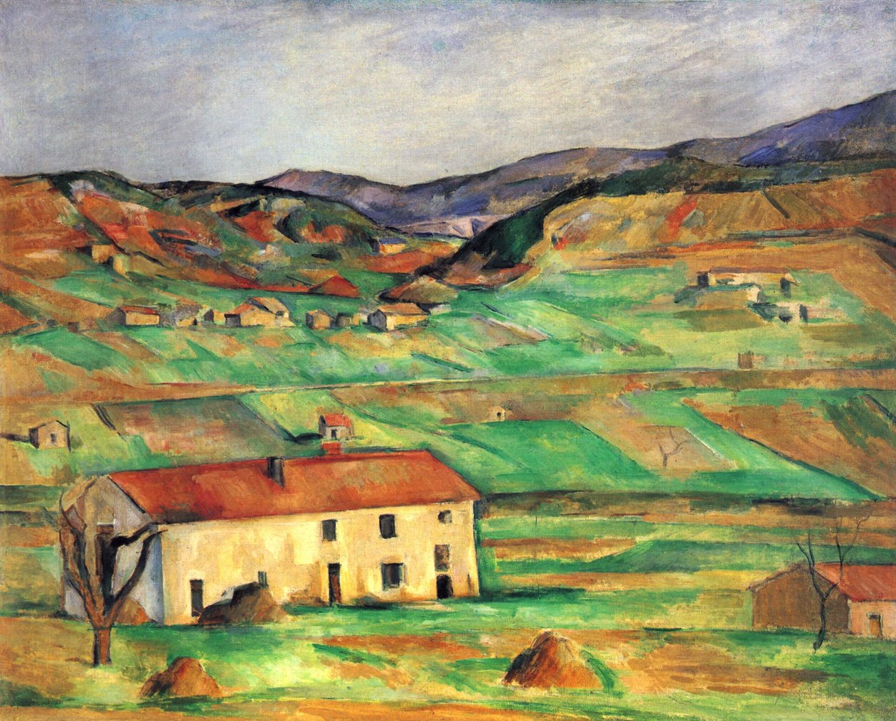 Gardannen ympäristö tekijältä Paul Cézanne